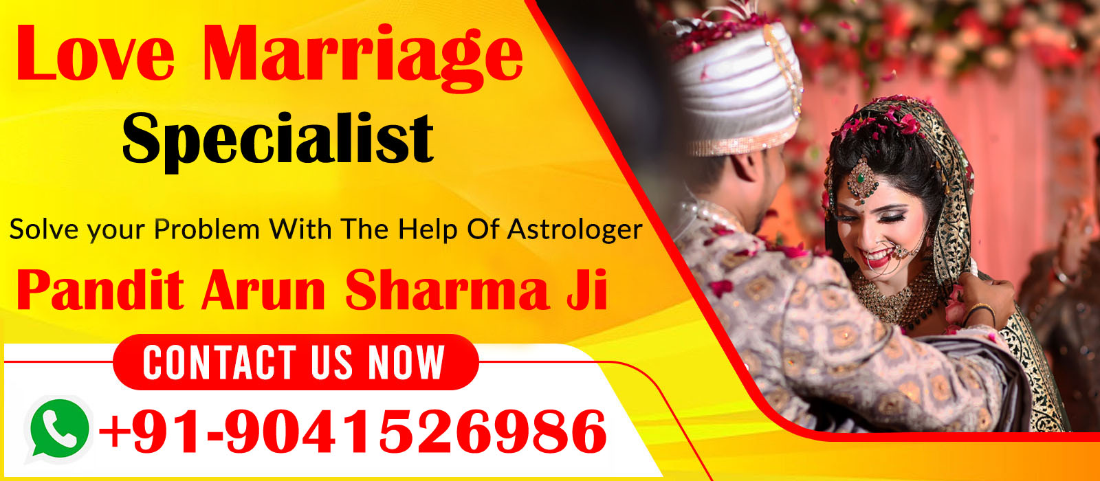 Famous Astrologer Pandit Arun Sharma Ji +91-9041526986
